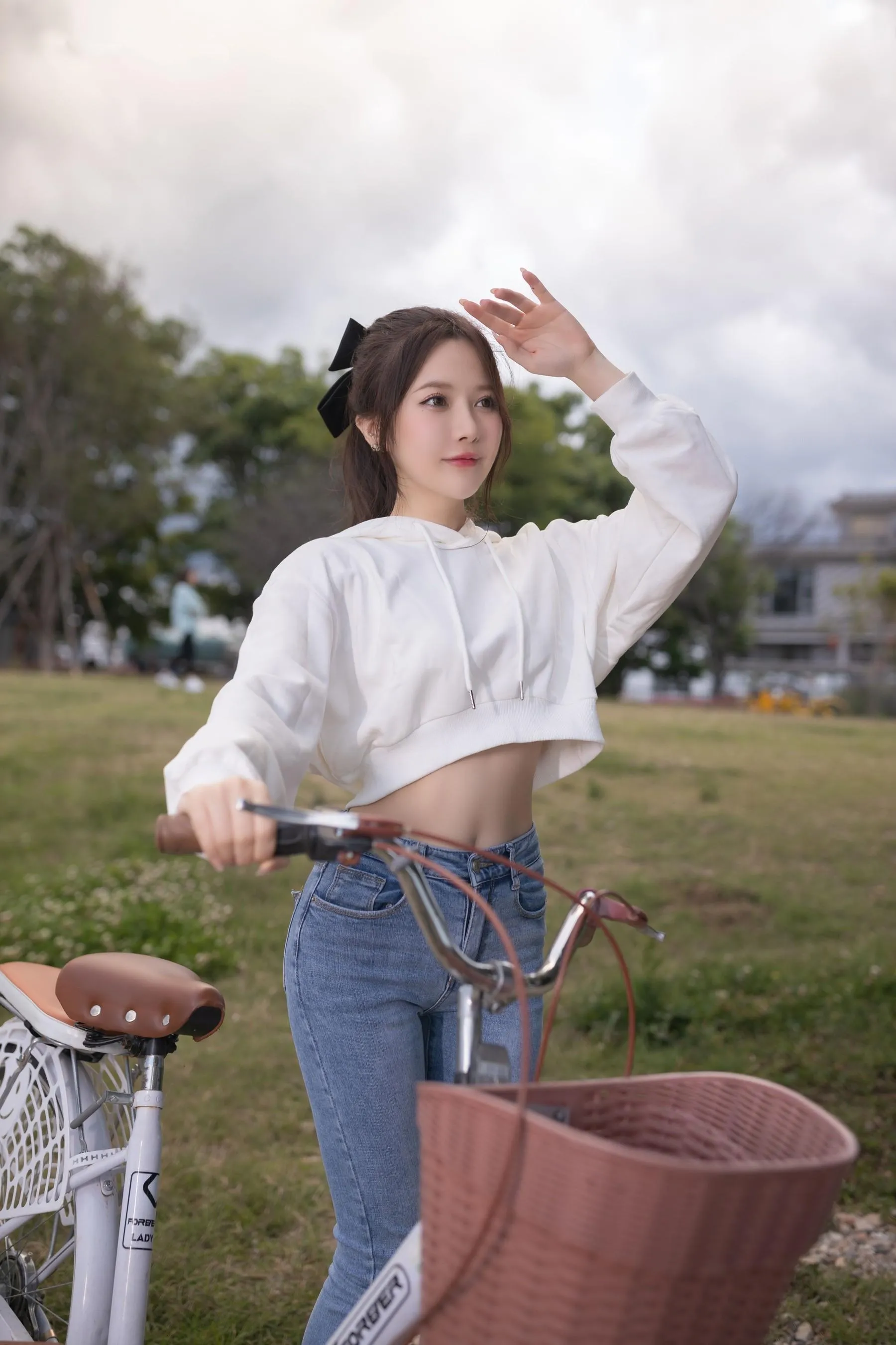 NO.0022 秀人名模鱼子酱Fish内部私购未上架《牛仔情趣》写真 [74P]插图6